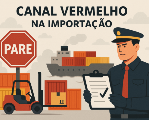 Canal Vermelho na Importação