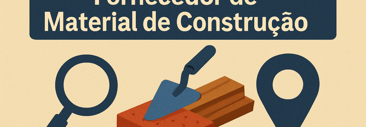 como encontrar fornecedor de material de construção