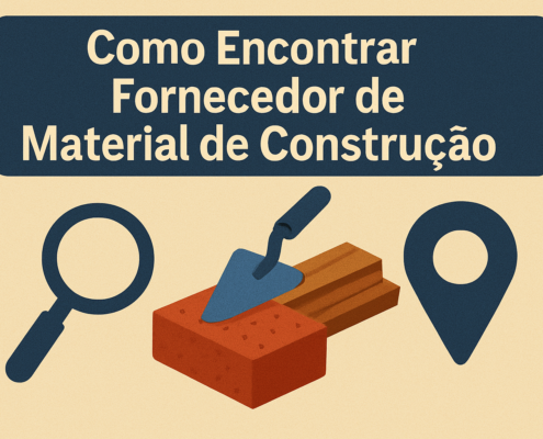 como encontrar fornecedor de material de construção
