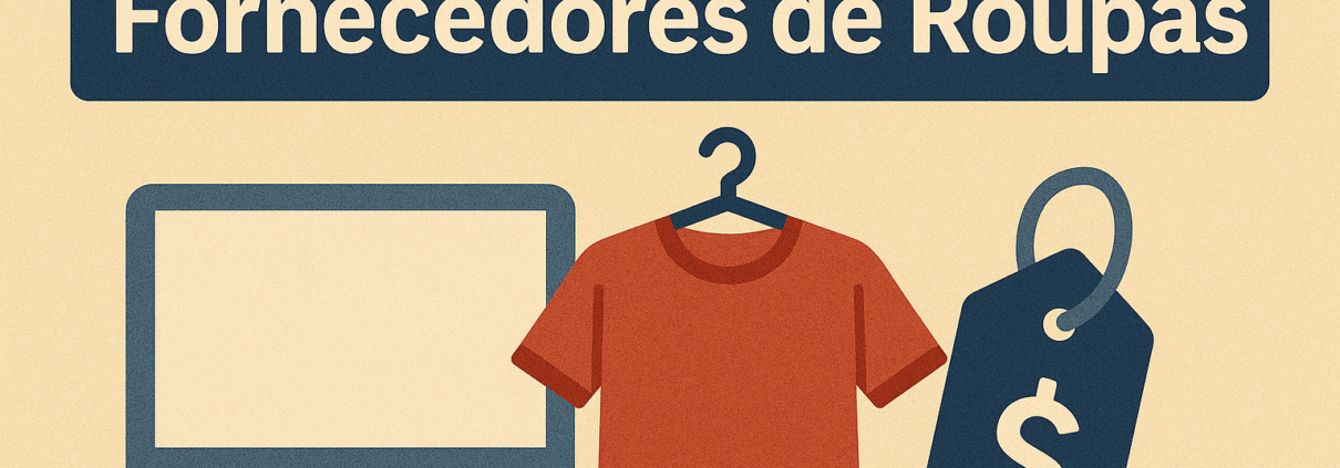 como escolher fornecedores de roupas