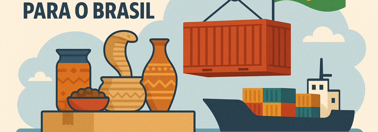 Importação de Produtos da Índia para o Brasil