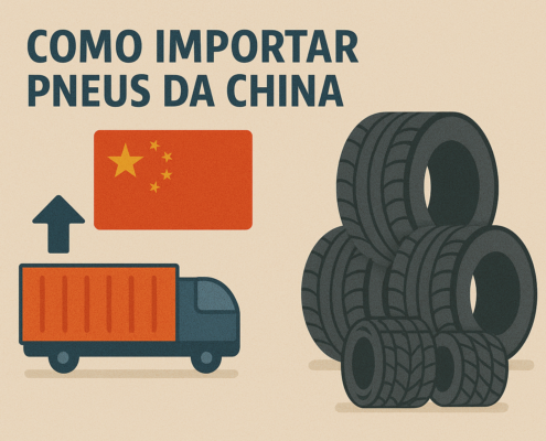 Importar Pneus da China